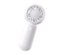 Qsvbeeqj Ventilateur de refroidissement de poche économe en énergie, texture de protection du moteur pour les trajets quotidiens, la randonnée, les activités de plein air, petit ventilateur portable