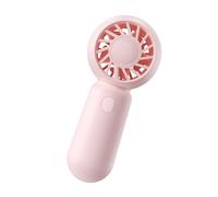 Qsvbeeqj Ventilateur de refroidissement de poche économe en énergie, texture de protection du moteur pour les trajets quotidiens, la randonnée, les activités de plein air, petit ventilateur portable