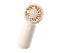 Qsvbeeqj Ventilateur de refroidissement de poche économe en énergie, texture de protection du moteur pour les trajets quotidiens, la randonnée, les activités de plein air, petit ventilateur portable