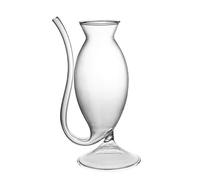 Qsvbeeqj Verre à vin élégant en verre borosilicate résistant à la chaleur pour cocktails de style de vie moderne