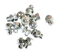 Qsvbeeqj Vis d'amarrage de régulateur de ligne de frein boulonnée de précision pour les arrangements de vélo, moto, collier de serrage permanent