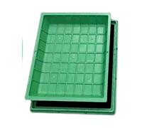 QSVPWNCBN Couvercles de Fosse septique décoratifs pour Jardin - Couvercle de Fosse septique encastré Commercial avec lève-Couvercle de Regard, Convient aux fosses septiques de 16 à 32 Pouces (70 x 70