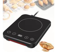 QSWLHLYY Chauffe-Levain, Thermostat PréCis à 1 °C (70-100 °F), Tapis Chauffant pour Le Levain, Minuterie 12 H, Marche/ArrêT Automatique, Chauffe-Levain pour La Fermentation du Levain Black