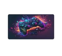 QSYFNBZL Grand Tapis de Souris de Jeu Gmaing Motif néon 40x75cm idéal pour Le Travail Les Loisirs et Les études