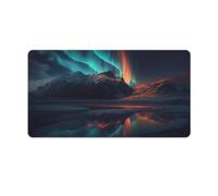QSYFNBZL Grand Tapis de Souris Gmaing Aurora Borealis Long Tapis de Souris 40x75cm idéal pour Divers scénarios tels Que Le Travail Les Loisirs et Les études