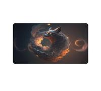 QSYFNBZL Grand Tapis de Souris Gmaing Fox Long 40x75cm idéal pour Le Travail Les Loisirs et Les études