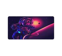 QSYFNBZL Grand Tapis de Souris Gmaing Motif Astronaute en orbite 30x60cm antidérapant en Caoutchouc et imperméable pour Ordinateur Portable