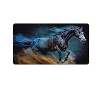 QSYFNBZL Grand Tapis de Souris Gmaing Motif Cheval 40x75cm idéal pour Le Travail Les Loisirs et Les études