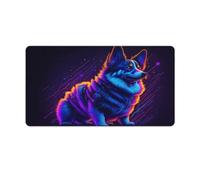 QSYFNBZL Grand Tapis de Souris Gmaing Motif Chiens de Compagnie 40x75cm idéal pour Le Travail Les Loisirs et Les études