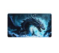 QSYFNBZL Grand Tapis de Souris Gmaing Motif Dragon Volant 40x75cm pour Ordinateur de Jeu Ordinateur Portable Maison Bureau Voyage