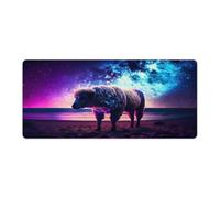 QSYFNBZL Grand Tapis de Souris Gmaing Motif Mouton 40x90cm idéal pour Le Travail Les Loisirs et Les études