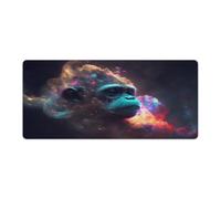 QSYFNBZL Grand Tapis de Souris Gmaing Motif Singe 40x90cm idéal pour Le Travail Les Loisirs et Les études