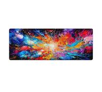 QSYFNBZL Grand Tapis de Souris Gmaing Tapis de Souris Abstrait et coloré 30x80cm idéal pour Divers scénarios tels Que Le Travail Les Loisirs et Les études