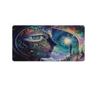 QSYFNBZL Tapis de Souris Awakening Third Eye Grand Format 30x60cm avec Surface antidérapante en Caoutchouc résistant à l'eau pour la Maison Le Bureau et la Salle de Jeux