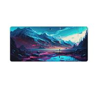 QSYFNBZL Tapis de Souris Extensible À la Recherche de la lumière Lavable 40x90cm sous Main pour Ordinateur PC Ordinateur Portable Jeu Bureau Maison Accessoire Gadget