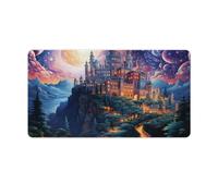 QSYFNBZL Tapis de Souris Extensible psychédélique Palais National de Pena la Nuit Lavable 40x75cm pour Ordinateur PC Ordinateur Portable Jeux Bureau Maison Accessoire Gadget