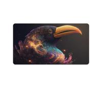 QSYFNBZL Tapis de Souris Extensible Toucan 40x75cm Tapis de Bureau antidérapant en Caoutchouc résistant à l'eau pour la Maison Le Bureau et la Salle de Jeux
