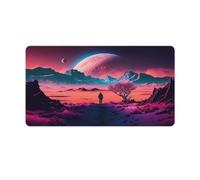 QSYFNBZL Tapis de Souris Journey Beyond The Stars Grand Format 40x75cm avec Surface antidérapante en Caoutchouc résistant à l'eau pour la Maison Le Bureau et la Salle de Jeux