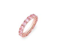 QSYJCCXD 14K Gold Densily Ret Moisanite Anneau, bague à une seule rangée Round 4 mm, un jeton simpliste mais élégant pour des moments mémorables, la fête des pères pour papa