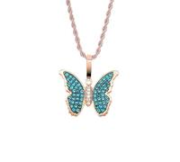 QSYJCCXD 14K Gold Over S925 Verbotage à cadre de feuille de cœur, Collier Moisanite densément réglé, souvenir élégant pour chérir les moments de la vie, cadeaux pour papa