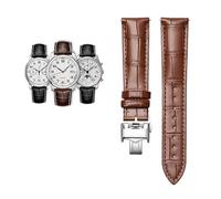 QSYJCCXD 18 19 20 21 22 mm Bandoublon de montre de veau authentique pour Master L2 L3 L4 L2.628 L2.673 Bracelet de sangle de montre en cuir à choux