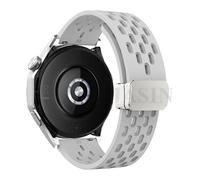 QSYJCCXD 18 20 22 mm Slicon magnétique SILICONE pour Watch GT 5 46mm 41 mm Sports Sports Band pour GT5 Pro GT4 GT3 GT2 Correa Watchbands