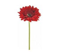 QSYJCCXD 1pc tête de Fleur Artificielle Petite Soie gérasse de Table de Fleurie de Gerbera pour Le Bureau Bricolage décor intérieur Arrangements Floraux