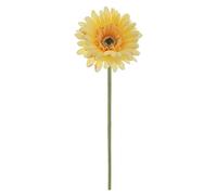 QSYJCCXD 1pc tête de Fleur Artificielle Petite Soie gérasse de Table de Fleurie de Gerbera pour Le Bureau Bricolage décor intérieur Arrangements Floraux