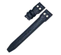 QSYJCCXD 20 mm 21 mm 22 mm Rivet Woven authentique Vow Cow Watch Band , pour IWC Big Pilot Portuyser Pilot IW3777 Series Remplacez le groupe de montre en cuir de vache