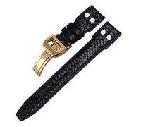 QSYJCCXD 20 mm 21 mm 22 mm Rivet Woven authentique Vow Cow Watch Band , pour IWC Big Pilot Portuyser Pilot IW3777 Series Remplacez le groupe de montre en cuir de vache