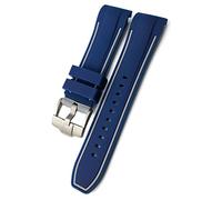 QSYJCCXD 23 mm 24 mm Bandons de montre en silicone en caoutchouc Sobre de montre douce pour T035617 T035627 Bracelets T035