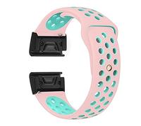 QSYJCCXD 26 22 mm STOCKS STRACTS POUR FENIX 7 7x Bracelet en silicone à lacets à libération rapide 7x