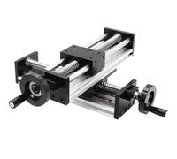 QSYJCCXD Axis Vis à Billes Guide linéaire Motion Rail de Rail Manuel du Module d'actionneur d'arbre linéaire Table Outil de Gravure de Voyage de Voyage (100x300)