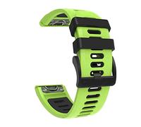 QSYJCCXD Band de montre en silicone rapide 26 mm pour Fenix 7x 6x Pro / 5x plus / 3 h/Enduro/Descente MK1 MK2 MK2I Smart Watch Band Sangle