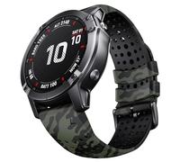 QSYJCCXD Band de surveillance en silicone de 22 mm pour Fenix 6, 7, 8 Sapphire, 6 solaires, 5 plus, 4, précurseur 935, 945, 955, 965 Watch Band