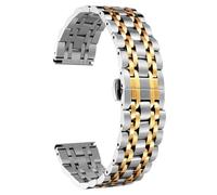 QSYJCCXD Bande de montre en acier inoxydable bande de montre de remplacement haut de gamme pour femmes hommes 14 mm, 16 mm, 18 mm, 21 mm, 22 mm, 20 mm, 12 mm, 19 mm
