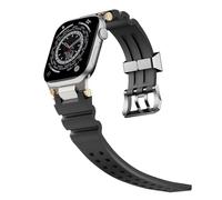 QSYJCCXD Bande de montre en caoutchouc pour bande S10 46 mm S10 42 mm Ultra 49 mm 45 mm 44 mm Bandoues de montre en caoutchouc STRAPE IMPHERPOR