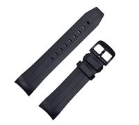QSYJCCXD Bande de montre en silicone souple de 22 mm pour bracelet en tissu