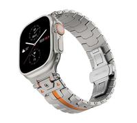 QSYJCCXD Bande pour ultra 2 49mm Series 10 9 8 7 SE 6 5 4 Sangle en acier inoxydable pour 49 42 46 mm 41 45 mm 40 44 mm Bracelet Watch Bands