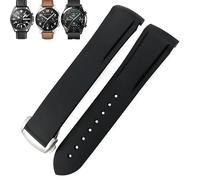 QSYJCCXD Bandoue de montée en caoutchouc 22 mm 20 mm Bobine de silicone à extrémité incurve