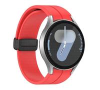 QSYJCCXD Bangle d'origine en silicone pour Galaxy Watch 6 Cassic 43 mm 47 mm 5pro 45 mm Watch Fe 4 5 6 7 40 44 mm Bracelet de boucle magnétique Bracelet