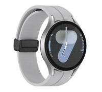 QSYJCCXD Bangle d'origine en silicone pour Galaxy Watch 6 Cassic 43 mm 47 mm 5pro 45 mm Watch Fe 4 5 6 7 40 44 mm Bracelet de boucle magnétique Bracelet