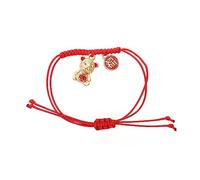 QSYJCCXD Bijoux de filles amulet tressé String Luck Protection Année Tiger Bracelet de bénédiction fait à la main pour les remises de remise