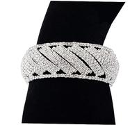 QSYJCCXD Bijoux de filles confortables bracelet Stretch Bracelet Rhumestone Wedding Accessoires accessoires