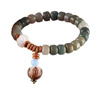 QSYJCCXD Bijoux pour filles 1pc bracelet élégant rétro racine bracelent quotidien accessoire accessoire uniques hommes présente pour les anniversaires mariages et accessoires d'occasions spéciales