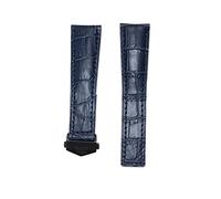 QSYJCCXD Bracelet de montre en cuir de vache pour homme de la série Monaco 20 x 22 mm, 22mm