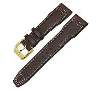 QSYJCCXD Bracelet de montre en cuir véritable pour montre de pilote IWC Mark XVIII Le Petit Prince 20 mm, 21 mm, 22 mm, 20 mm