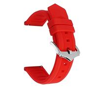 QSYJCCXD Bracelet de montre en silicone 16 mm 18 mm 19 20 mm 21 22 mm universel à dégagement rapide en caoutchouc pour le sport et la plongée, 20 mm