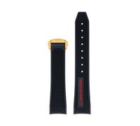 QSYJCCXD Bracelet de montre Omega Speedmaster en acier inoxydable - Boucle d'insertion 20 mm, 21 mm, 22 mm - Bracelet de montre en caoutchouc et silicone, 21mm