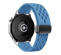 QSYJCCXD Bracelet magnétique en silicone pour montre GT 5 46 mm 41 mm Bracelet de sport respirant pour GT5 Pro GT4 GT3 GT2 Correa, For GT3 GT2 46mm